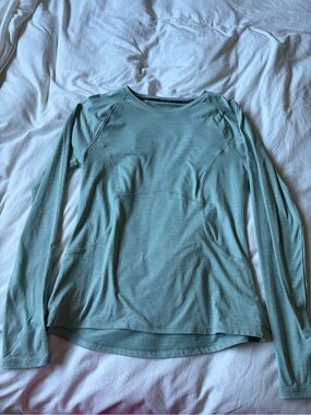 Spyder Mint Green Long-Sleeve Performance Tee